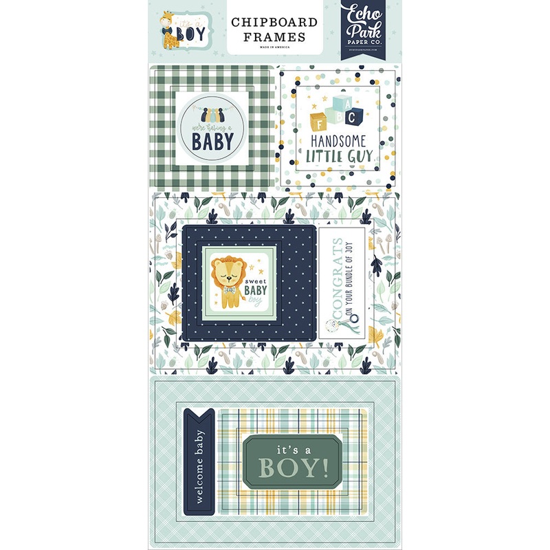 It’s A Boy – Chipboard Frames – LAST CHANCE!