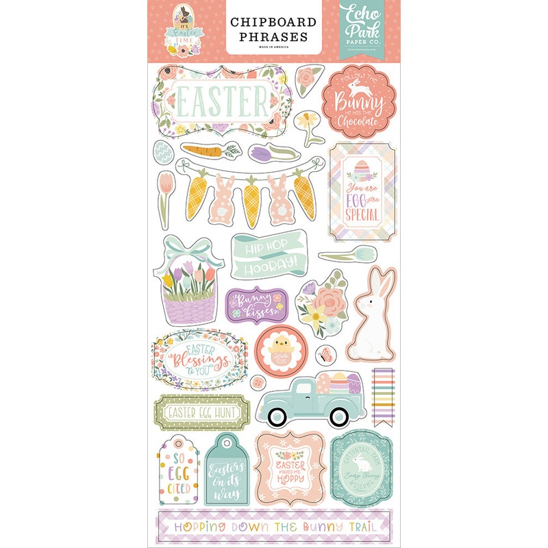 It’s Easter Time – Chipboard Phrases – LAST CHANCE!