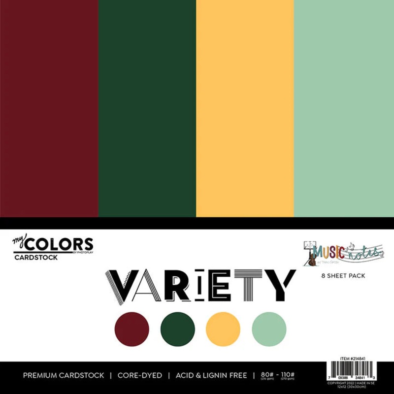 Music Notes Cardstock Variety Pack – Photoplay Paper *LAST CHANCE*