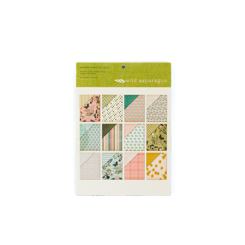 Wild Asparagus – 6 x 8 Paper Pad – LAST CHANCE!