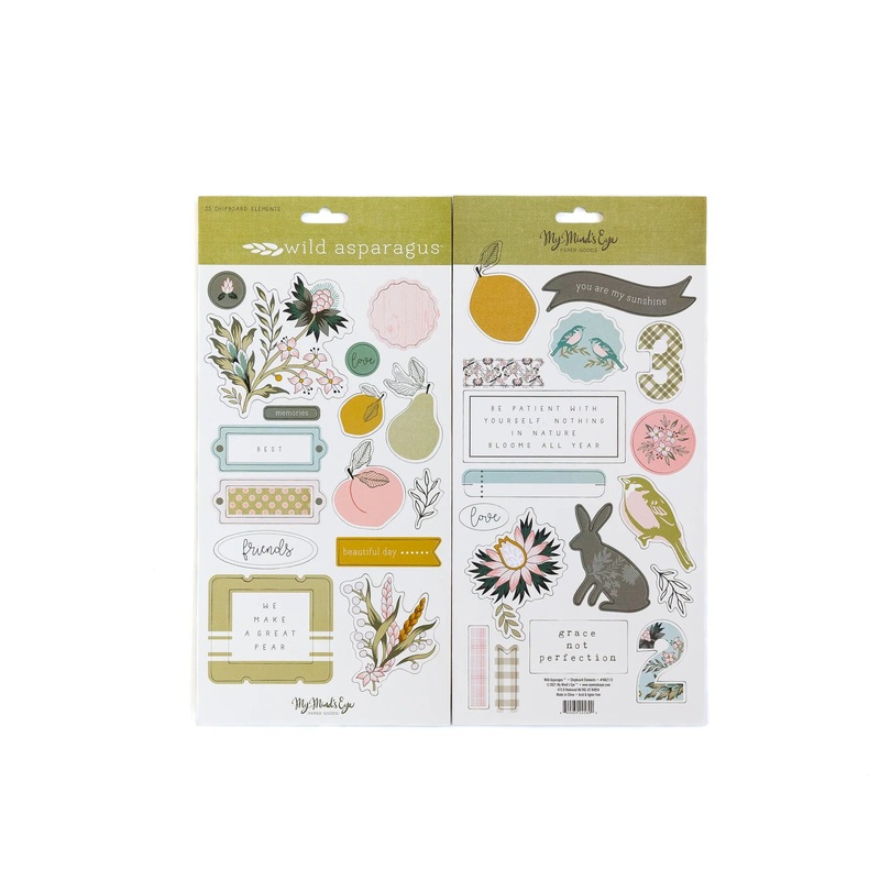 Wild Asparagus – Chipboard – LAST CHANCE!