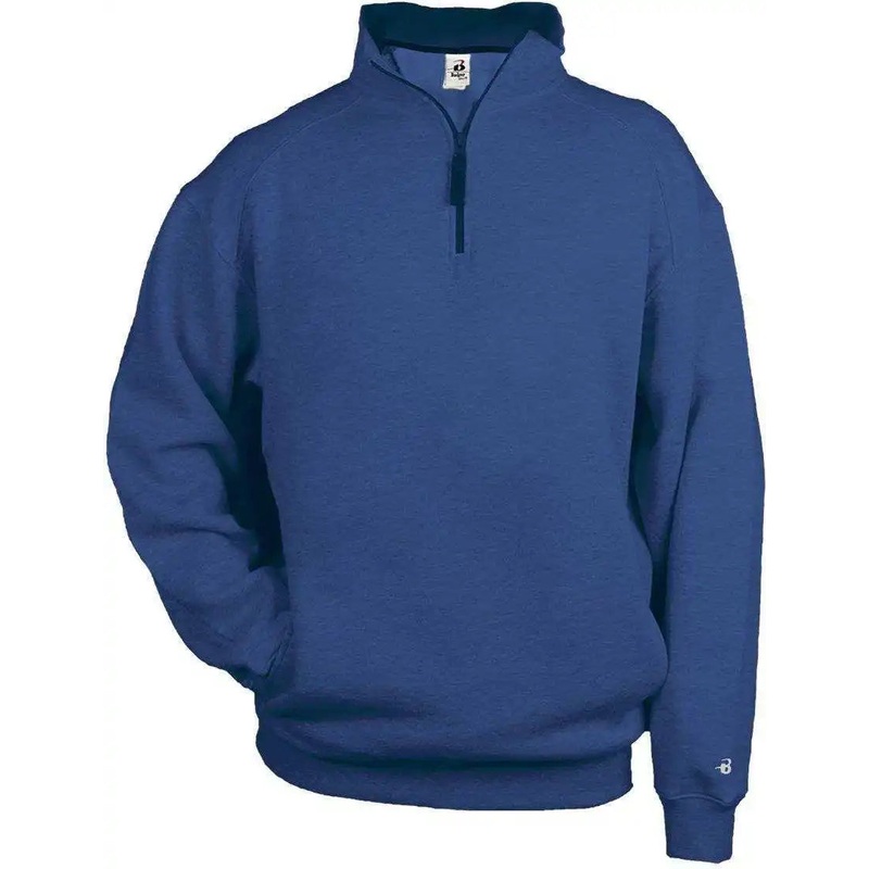 Badger Sport 1286 1/4 Fleece Pullover – Royal