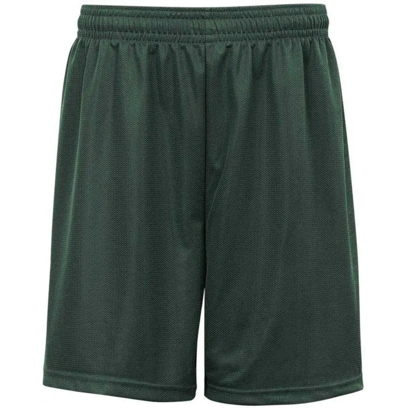Badger Sport 7237 7 Mini Mesh Short – Forest