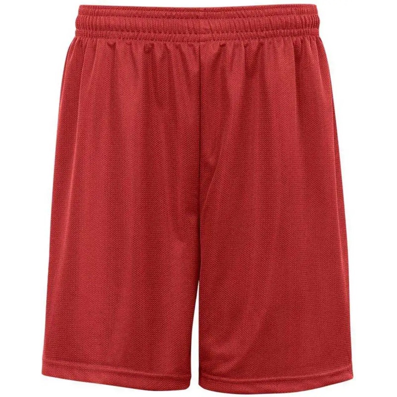 Badger Sport 7237 7 Mini Mesh Short – Red