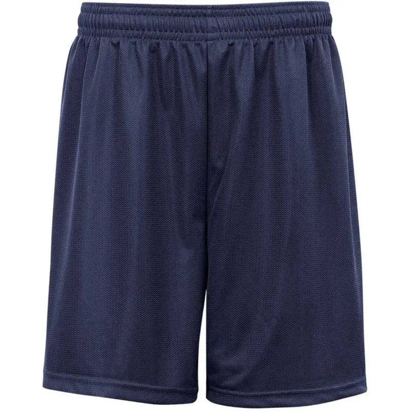 Badger Sport 7239 9 Mini Mesh Short – Navy