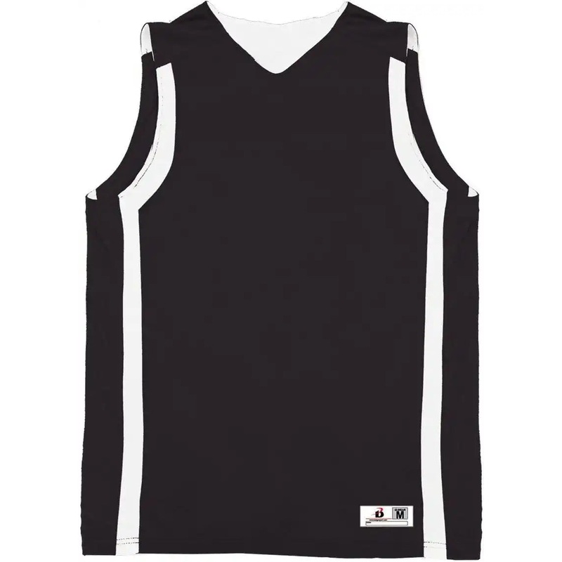 Badger Sport 8551 B-Slam Reversible Tank – Black White