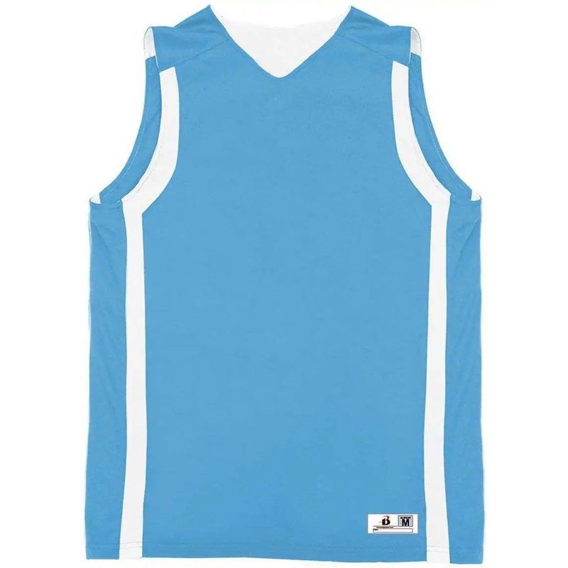 Badger Sport 8551 B-Slam Reversible Tank – Columbia Blue White