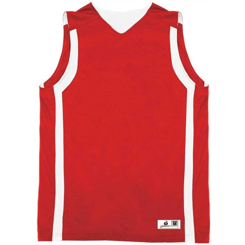 Badger Sport 8551 B-Slam Reversible Tank – Red White