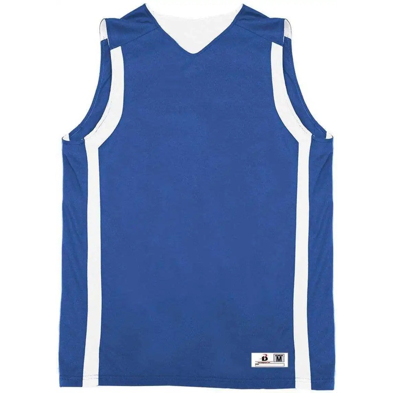 Badger Sport 8551 B-Slam Reversible Tank – Royal White