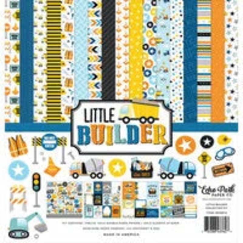 Echo Park – Little Builder Collection – 12 x 12 Collection Kit *LAST CHANCE*