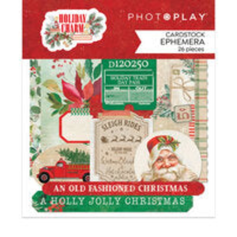 PhotoPlay – Holiday Charm – Ephemera *LAST CHANCE*