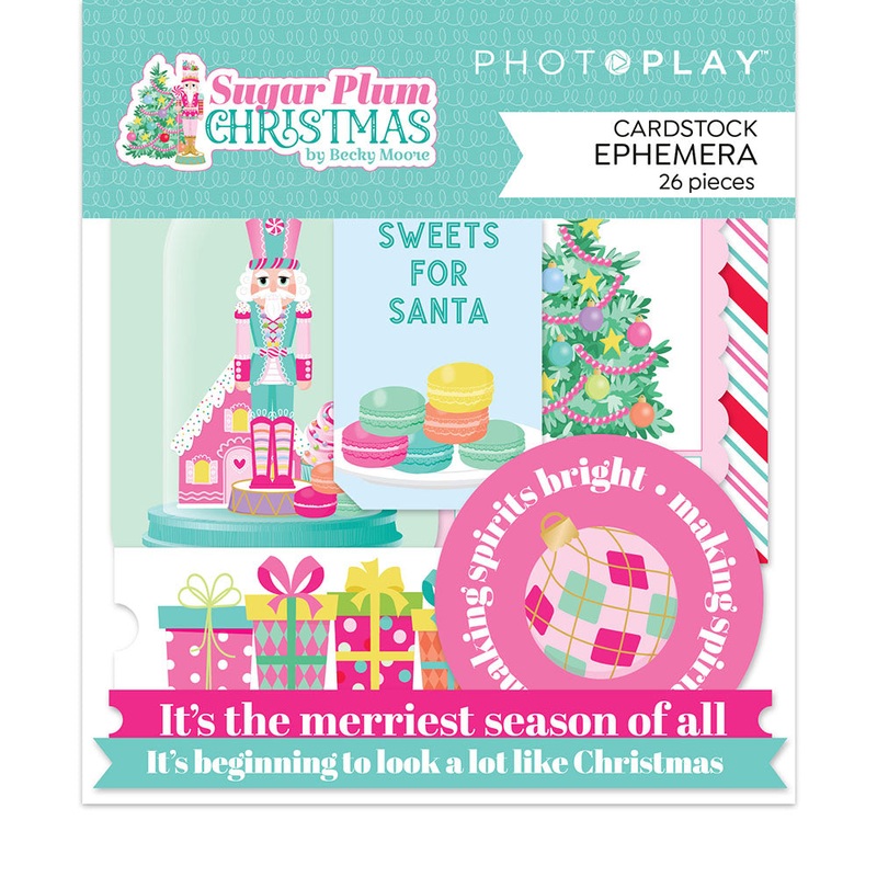 PhotoPlay – Sugar Plum Christmas – Ephemera  *LAST CHANCE*
