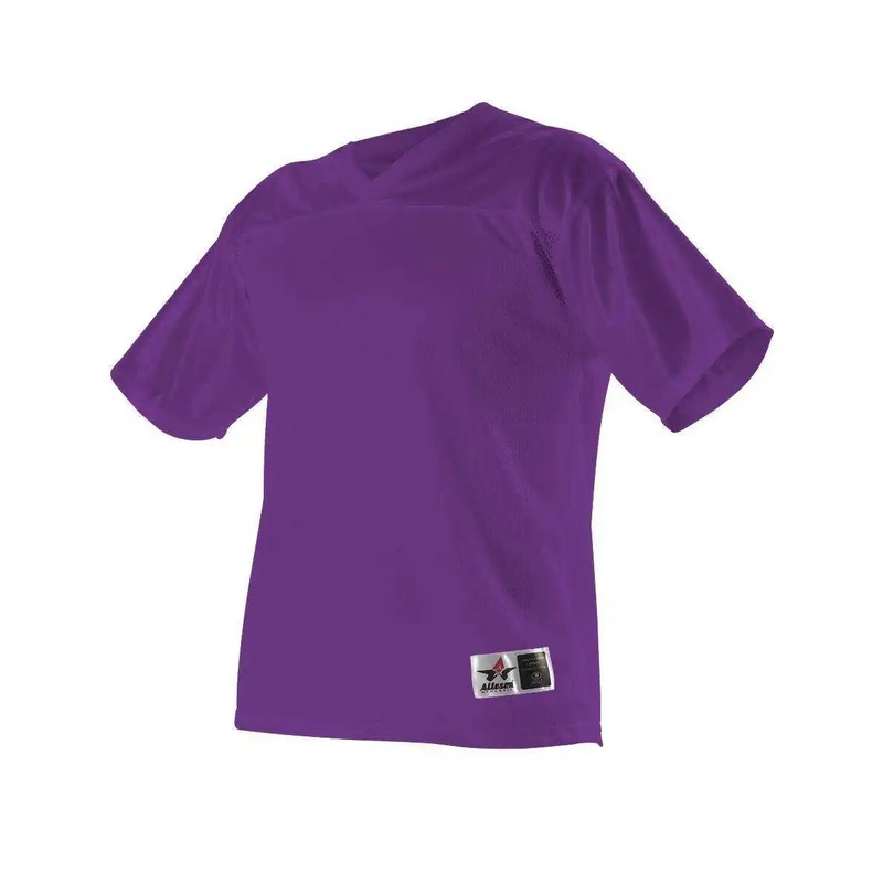Alleson Athletic 703FJ Adult Fanwear Football Jersey – Purple