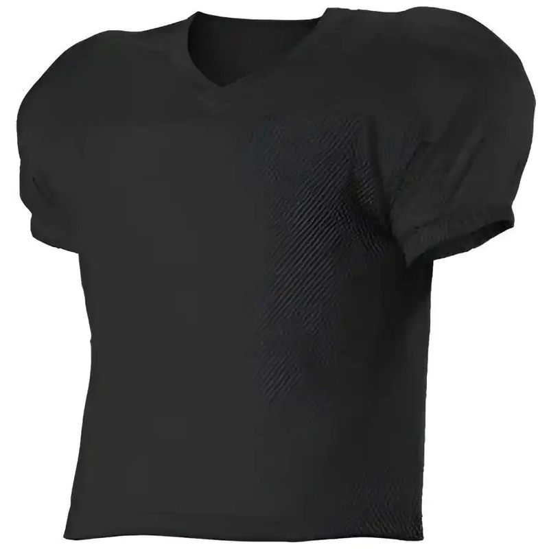 Alleson Athletic 712 Adult Practice Football Jersey – Black