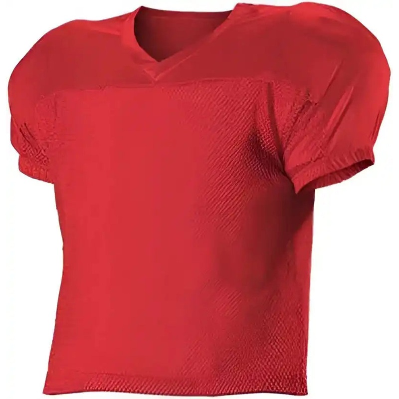 Alleson Athletic 712 Adult Practice Football Jersey – Scarlet