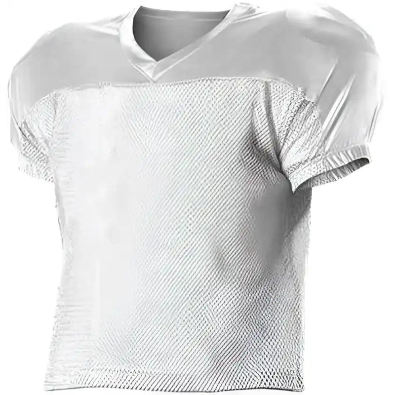 Alleson Athletic 712 Adult Practice Football Jersey – White