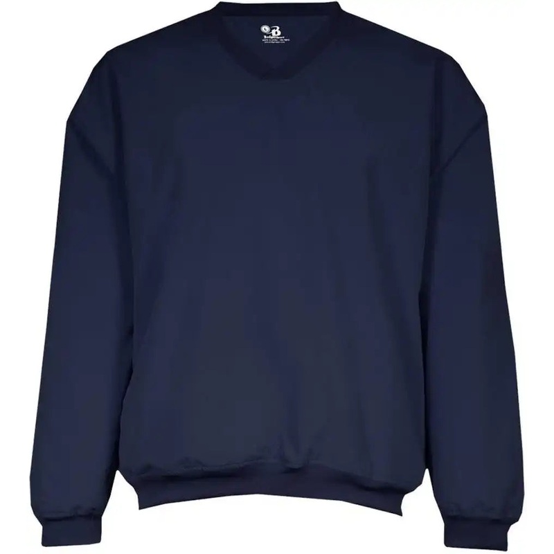 Badger Sport 7618 Microfiber Windshirt – Navy