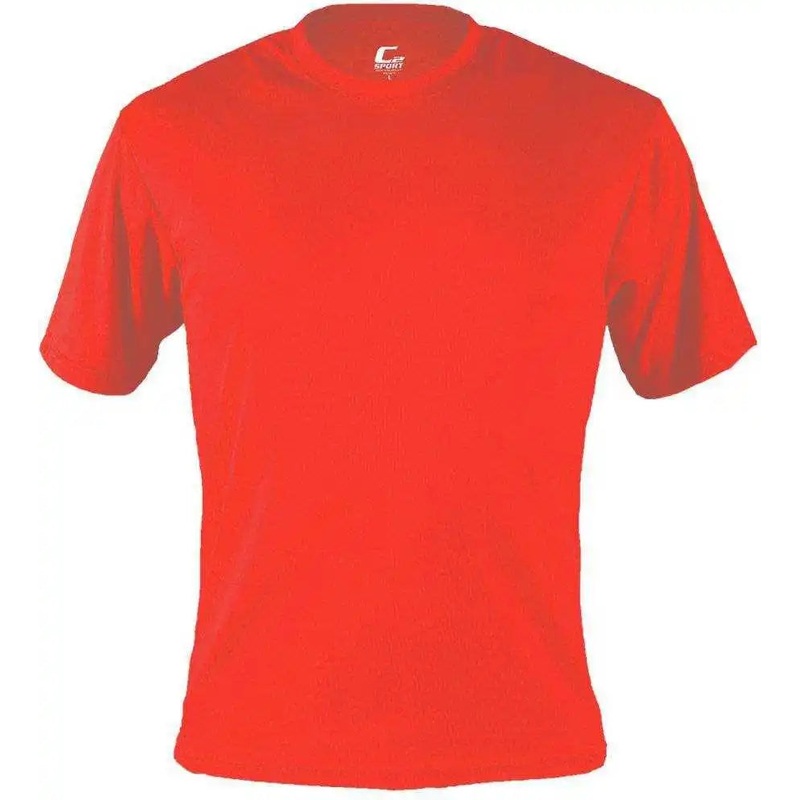 C2 Sport 5100 Performance Tee – Hot Coral