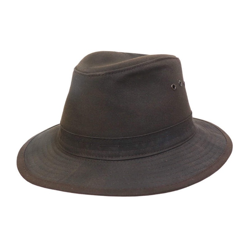 Oilskin The Milford Hat|L|Brown