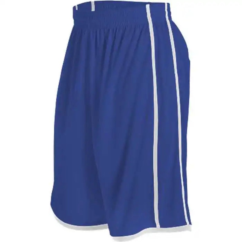 Alleson Athletic 535PY Youth Basketball Short – Royal White