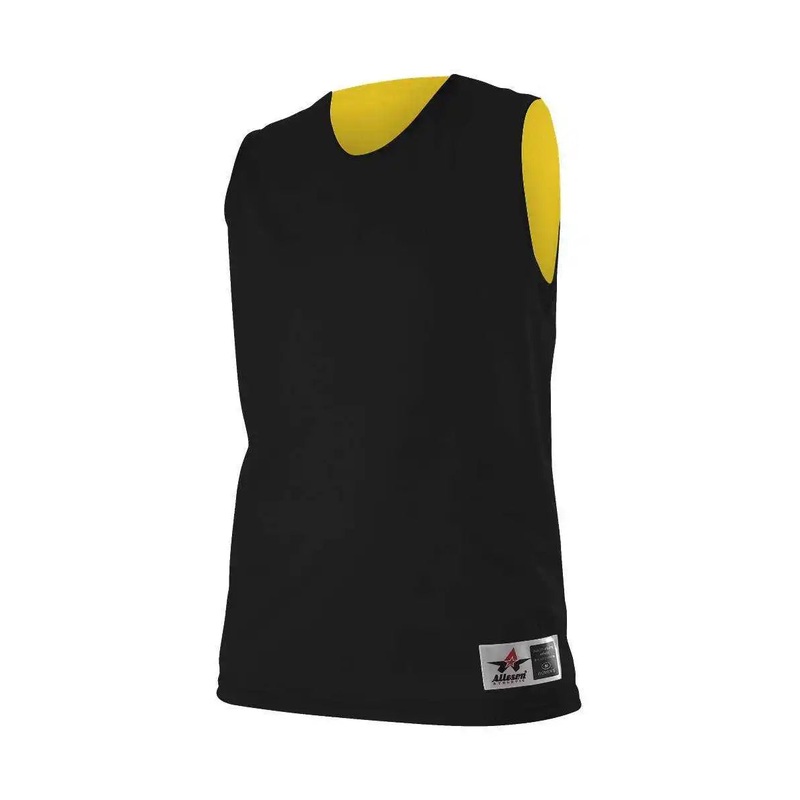 Alleson Athletic 560RW Women’s Reversible Mesh Tank – Black Gold