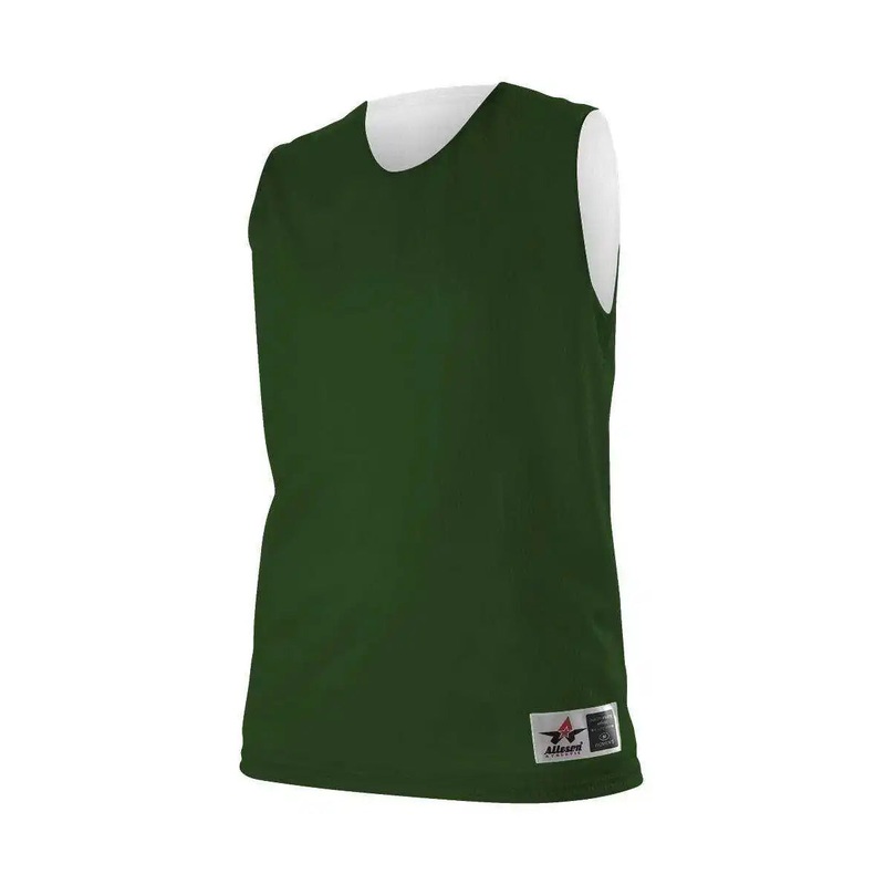 Alleson Athletic 560RW Women’s Reversible Mesh Tank – Forest White