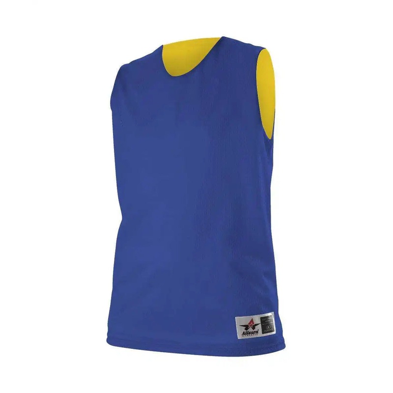 Alleson Athletic 560RW Women’s Reversible Mesh Tank – Royal Gold