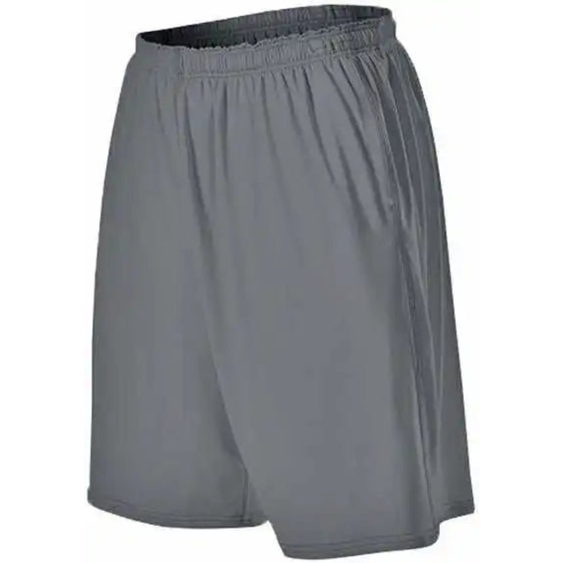 Alleson Athletic 598KPPY Youth Training Short with Pockets – Charcoal