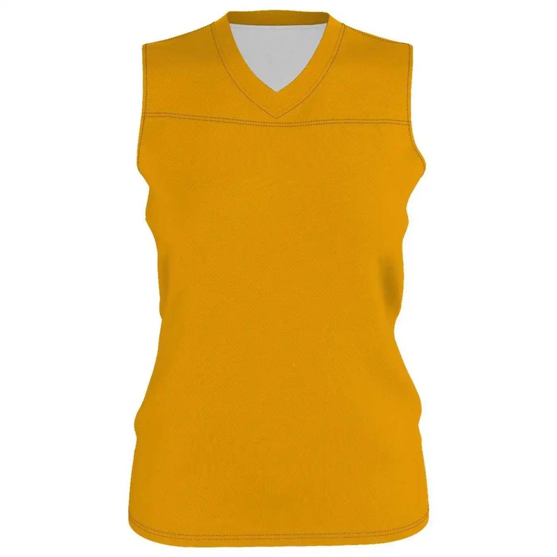 Alleson Athletic A105BW Women’s Blank Reversible WNBA Racerback Jersey – Gold White