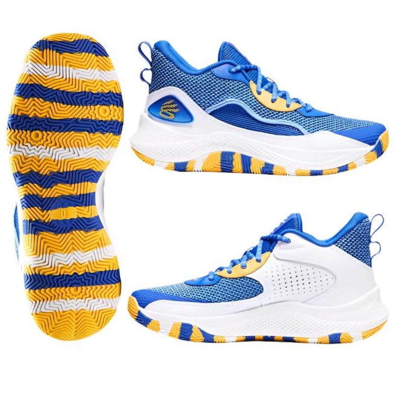 Curry 3Z 24|M11 W12.5|M11.5 W13|M12 W13.5|M13 W14.5|M10.5 W12|M10 W11.5|Royal/White/Taxi|Black/Halo Gray