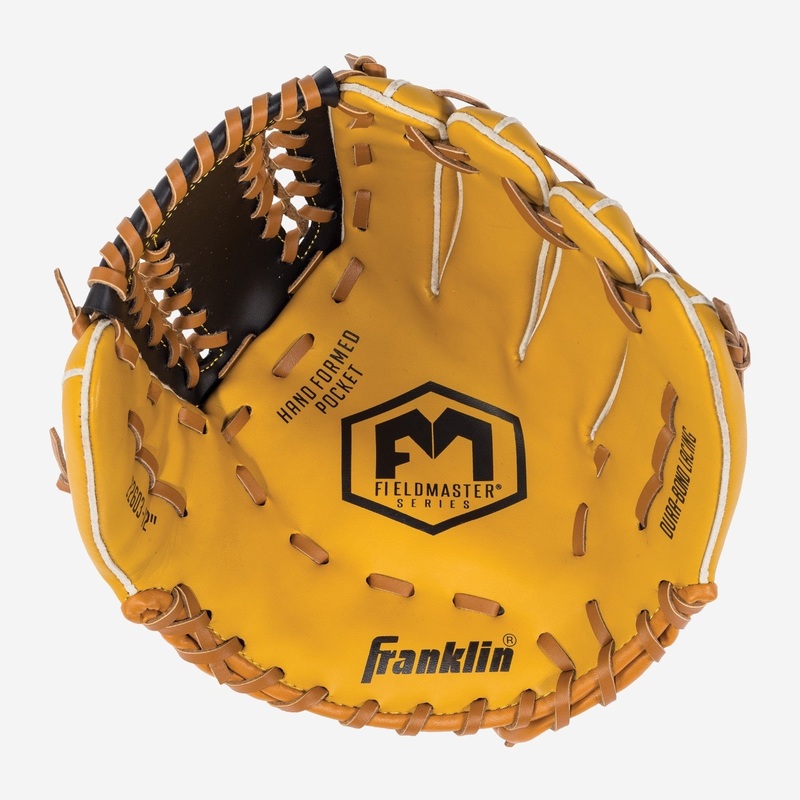 Fieldmaster Baseball Mit|Tan/Black|13″|12″|LH|RH