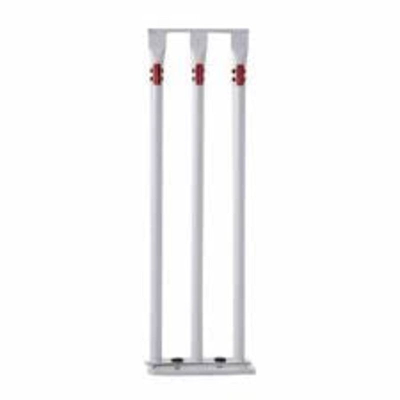 Metal stumps|White