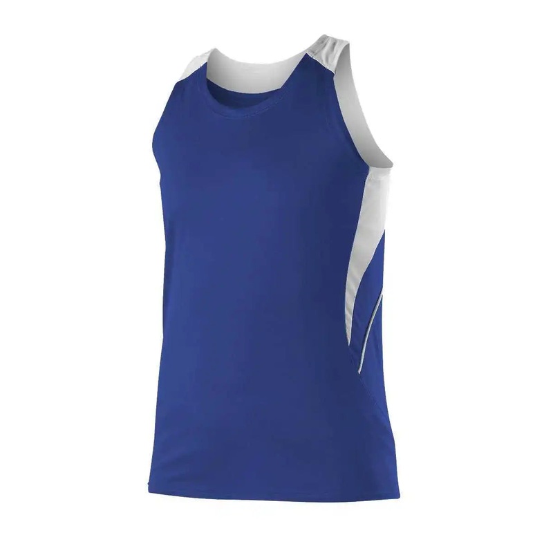 Alleson Athletic R1LFJW Women’s Loose Fit Track Tank – Royal White