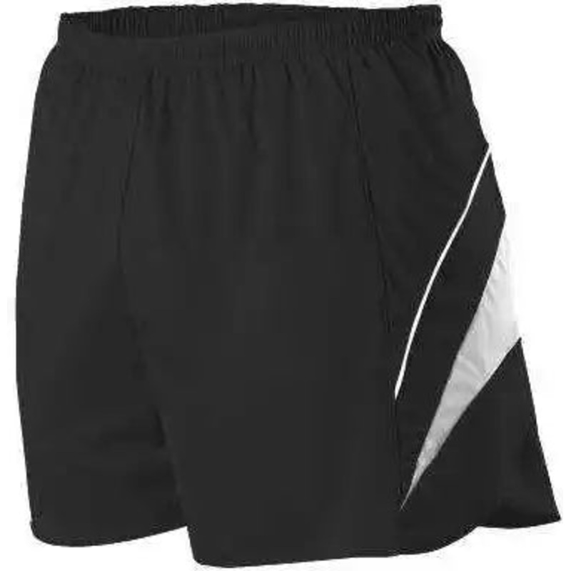 Alleson Athletic R1LFP Men’s Loose Fit Track Short – Black White