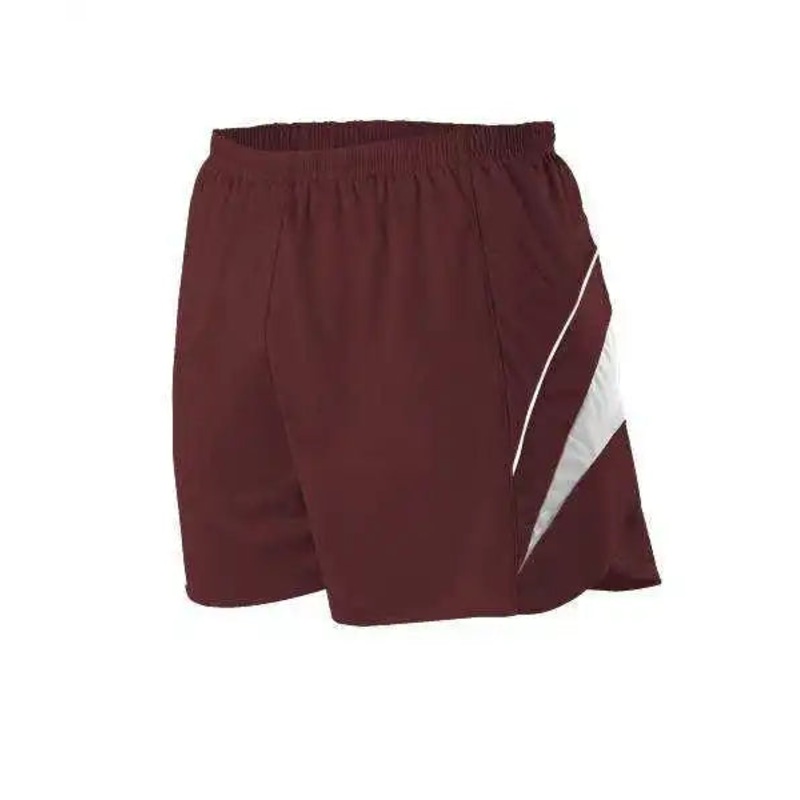 Alleson Athletic R1LFP Men’s Loose Fit Track Short – Maroon White