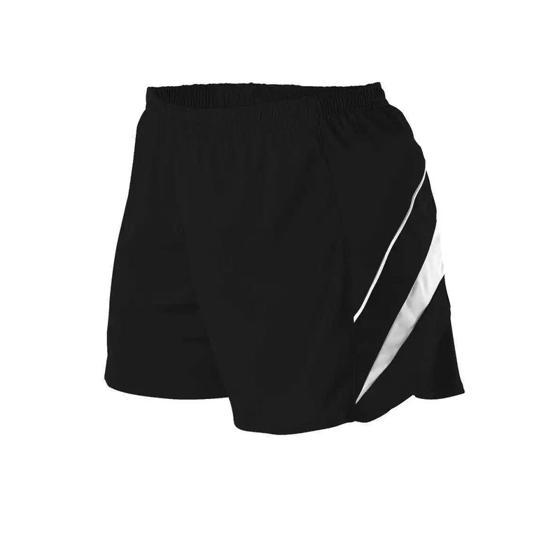 Alleson Athletic R1LFPW Women’s Loose Fit Track Short – Black White