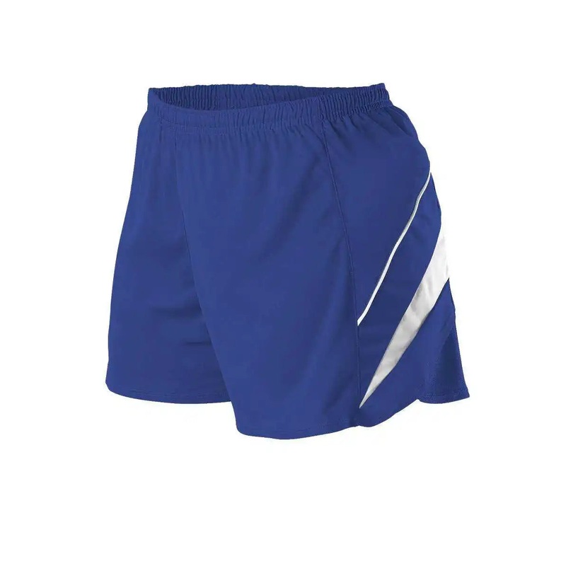 Alleson Athletic R1LFPW Women’s Loose Fit Track Short – Royal White