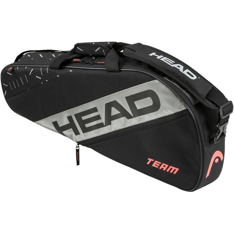 HEAD Team Racquet Bag S 3R|Black/Ceramic