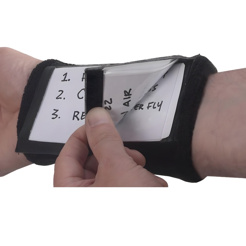Markwort 3 Window Play Card Holder Wristband – Black