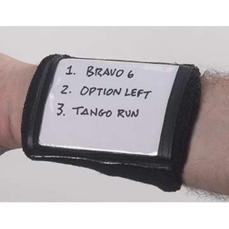 Markwort Youth Single Play Card Holder Wristband – Black – 5×3.5