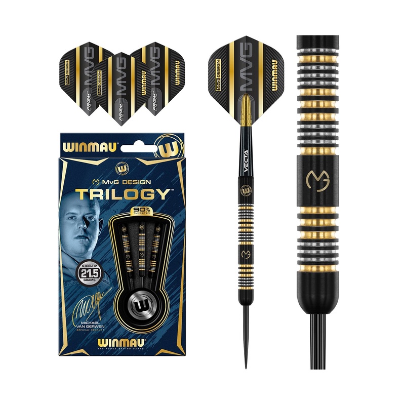 MvG Trilogy 90% Tungsten Dart Set