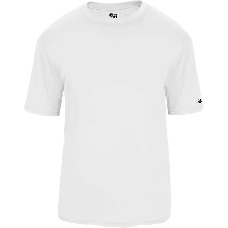 Badger Sport 2020 Ultimate Softlock Youth Tee – White