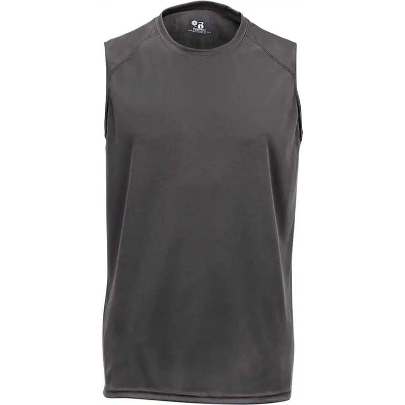 Badger Sport 2130 B-Core Sleeve Youth Tee – Graphite