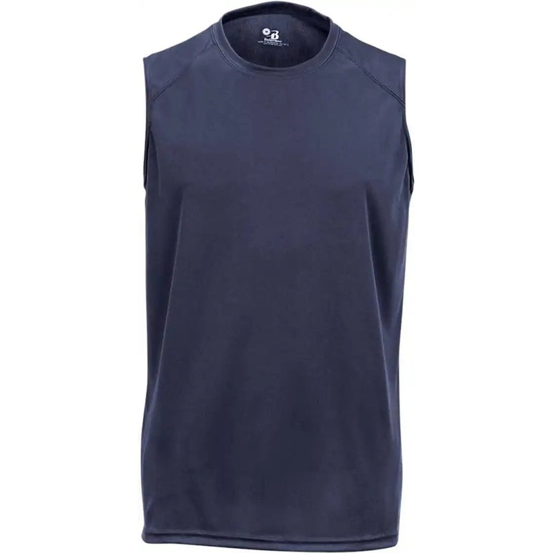 Badger Sport 2130 B-Core Sleeve Youth Tee – Navy
