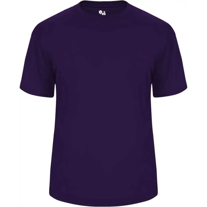 Badger Sport 4020 Ultimate Softlock Tee – Purple