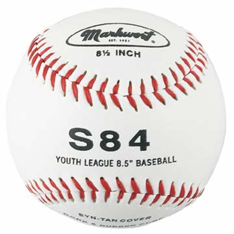 Markwort Synthetic Cover Baseball 8.5 – White