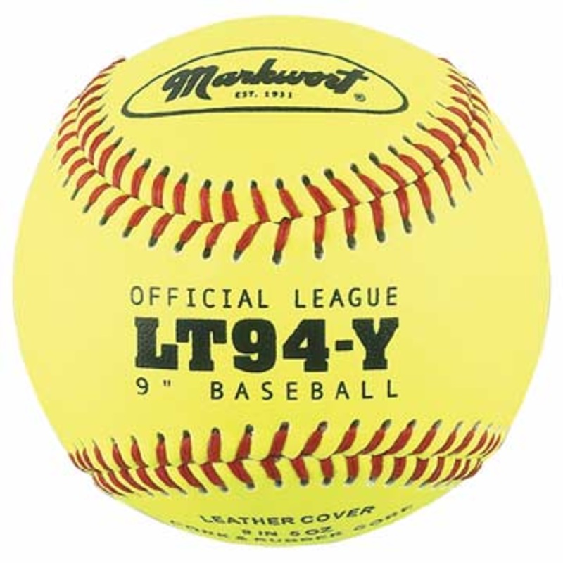 Markwort Yellow Leather Cover Baseball – 9