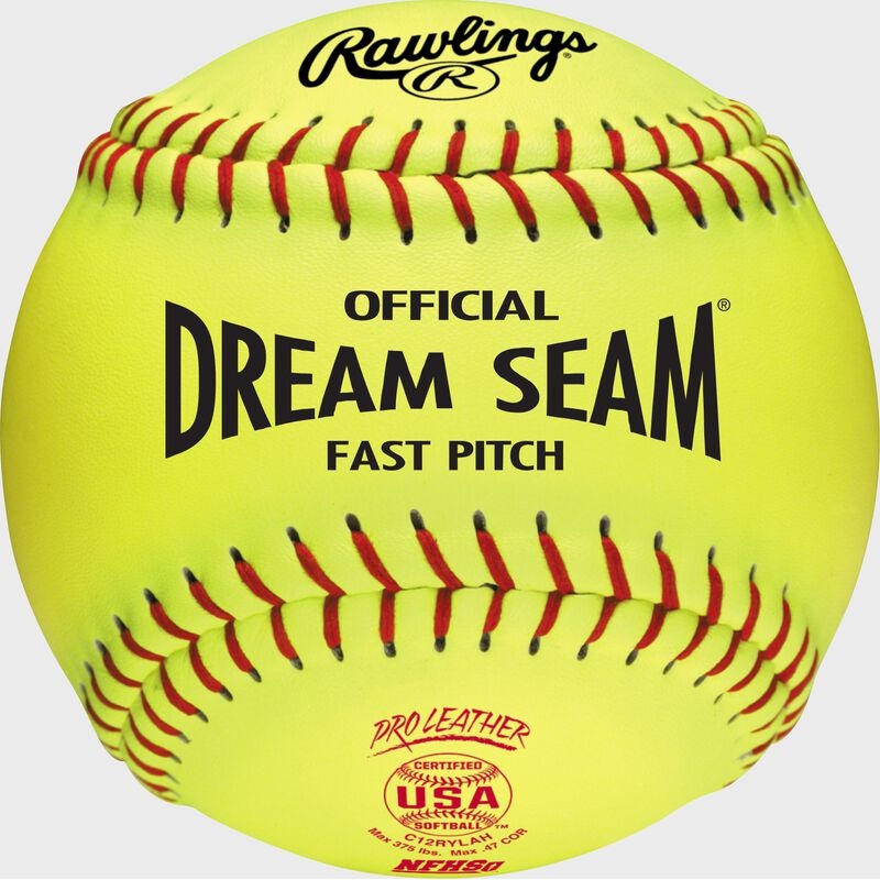 Rawlings Dream Seam NFHS 12 Softball – Dozen