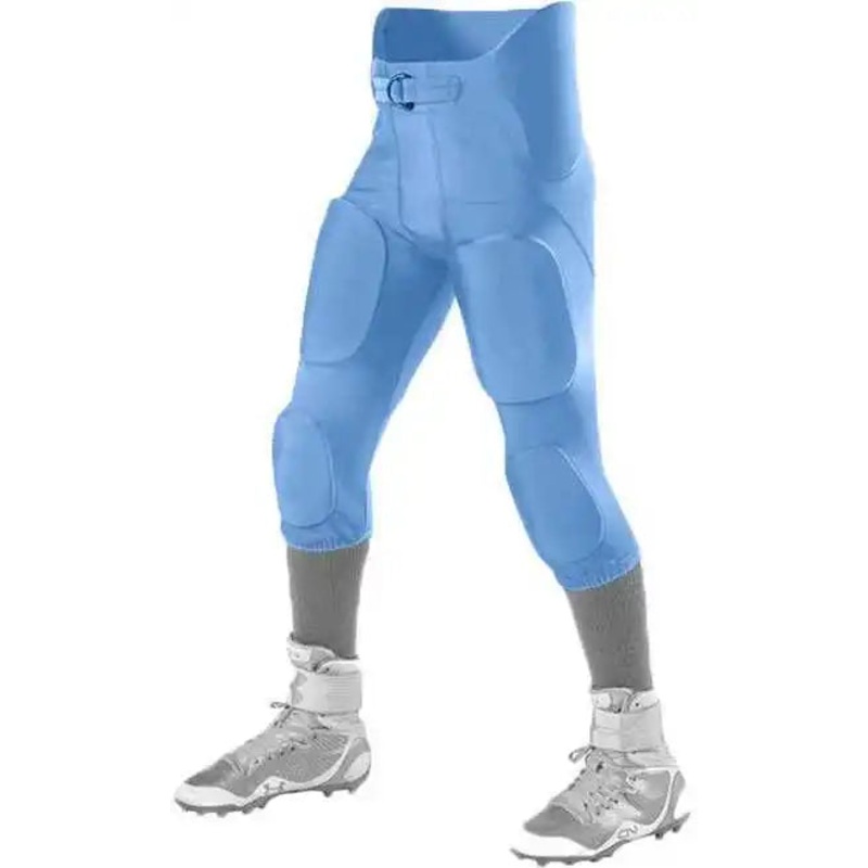 Alleson Athletic 689SY Youth Intergrated Football Pant (Pads Not Included) – Columbia Blue