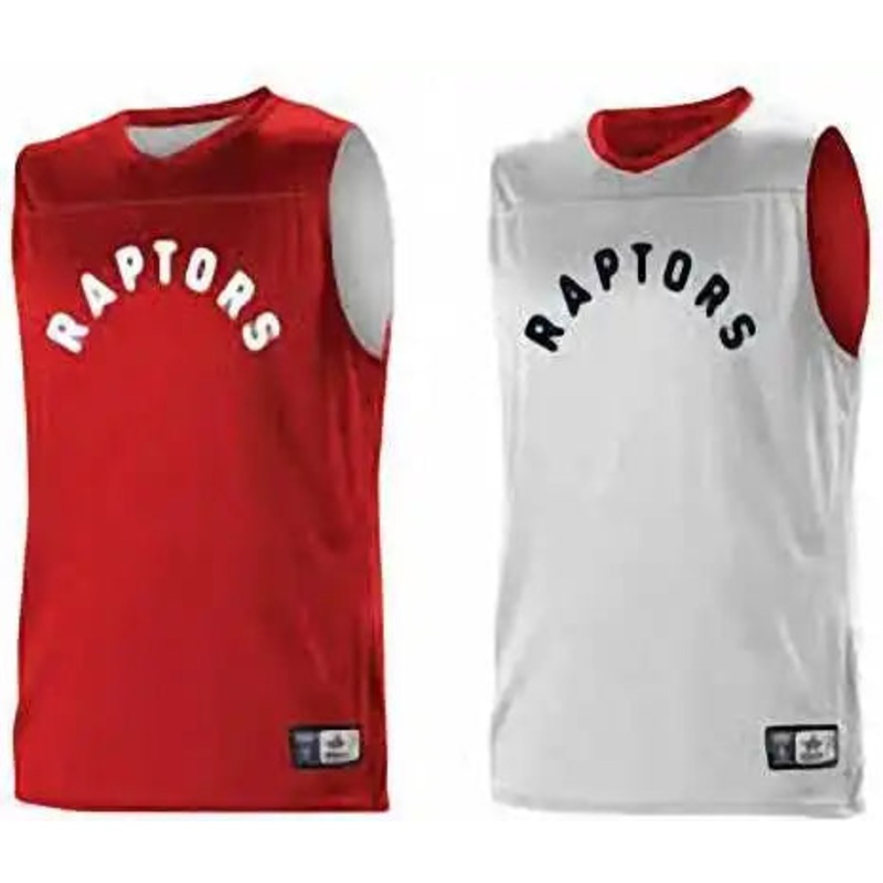 Alleson Athletic A105LA Adult NBA Logo Reversible Game Jersey – Toronto Raptors